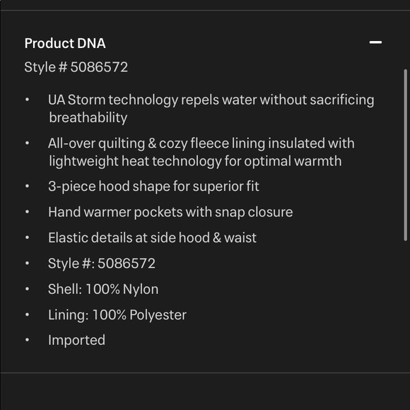 Under Armour Storm Jacket - Picture 10 of 10